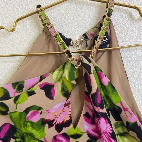 INC International Concepts Chain Strap top- Large - Picture 4 of 8